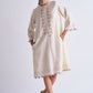 BACK GATHER DRESS