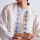 LINEN BACK GATHER KAMEEZ