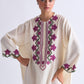 SIDE GATHER KAFTAN DRESS