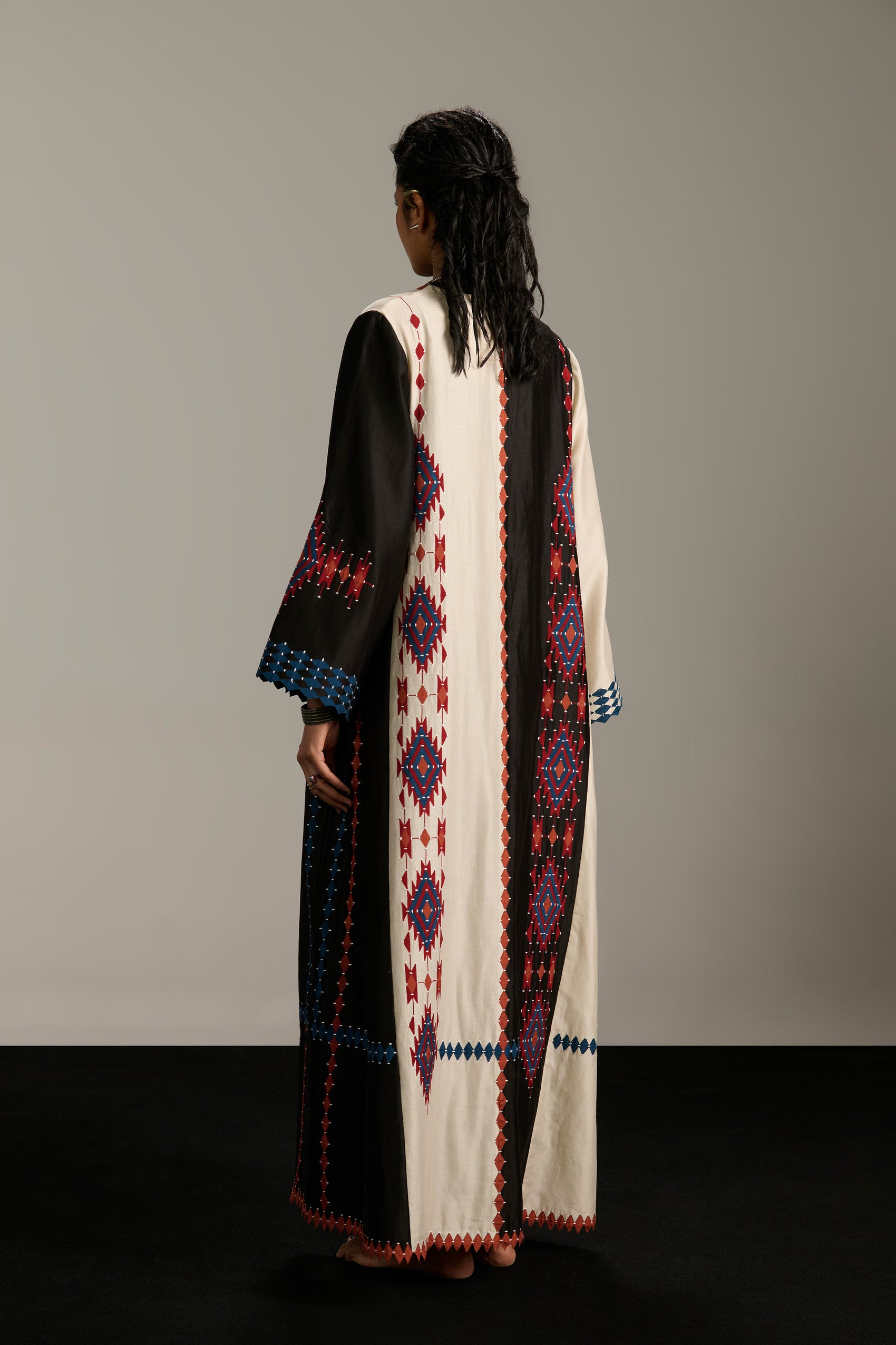 A-LINE PANELLED JACKET