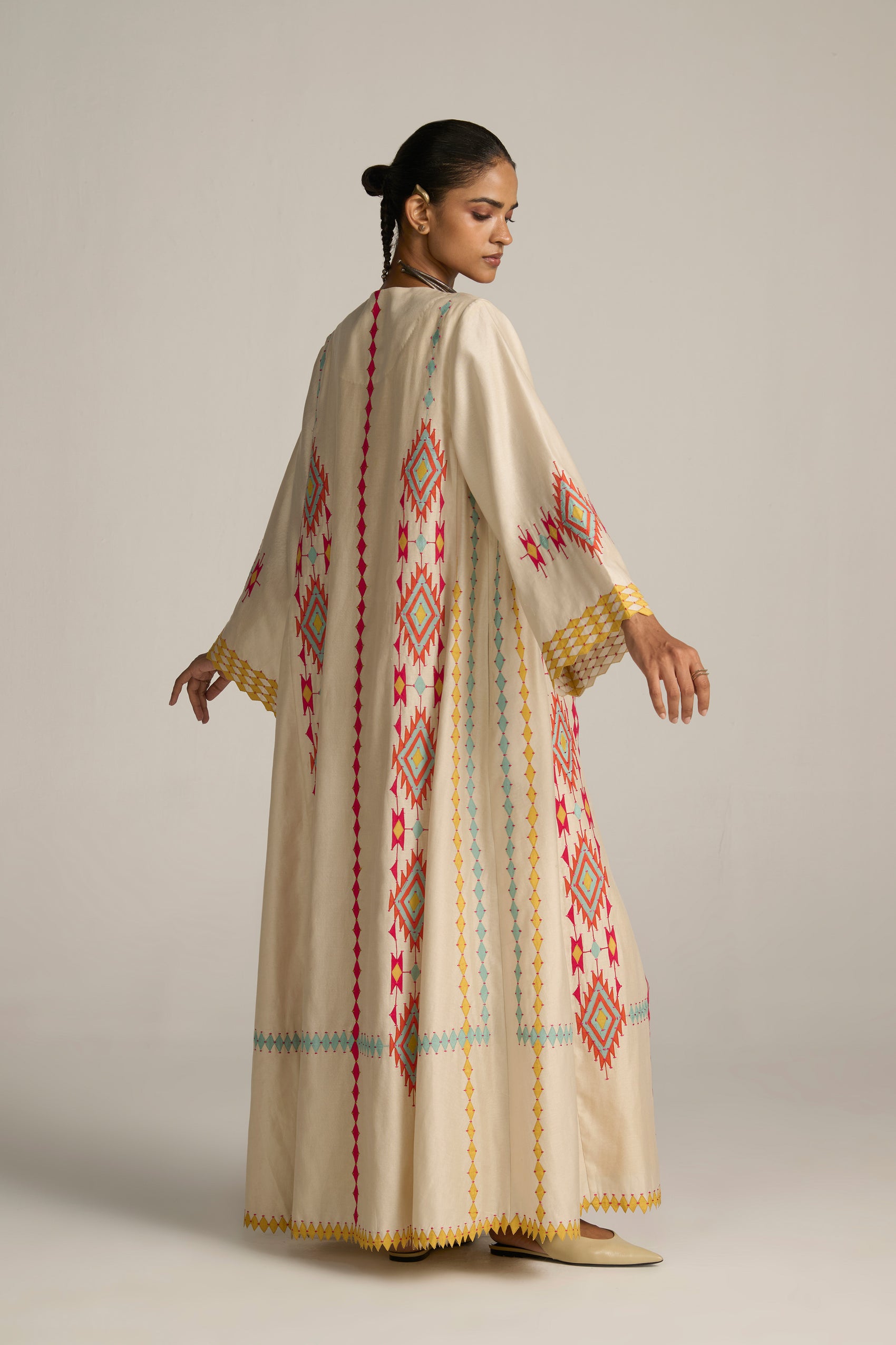 A-LINE PANELLED JACKET