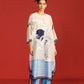 SUN, CRANE AND CLOUDS KAFTAN TUNIC