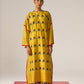 APPLIQUE' AND OUTLINE LONG KAFTAN