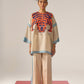 TIBETAN TIGER KAFTAN SHIRT