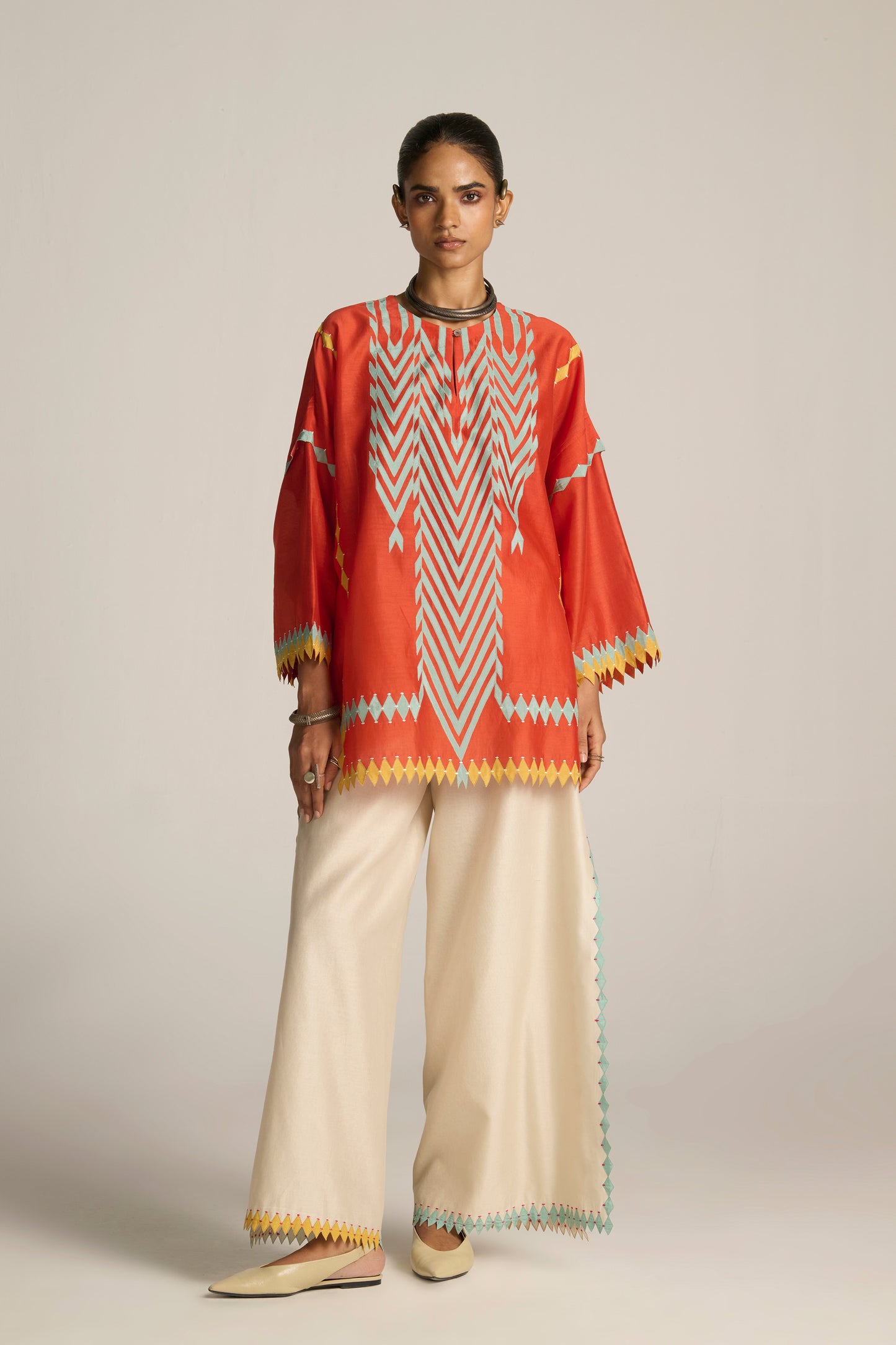 STRIPE KAFTAN SHIRT