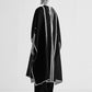 GEOMETRIC PATTERN APPLIQUE' KAFTAN