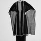 GEOMETRIC PATTERN APPLIQUE' KAFTAN