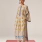 APPLIQUE' AND CUTWORK CENTRE GATHER KAFTAN KAMEEZ