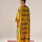 APPLIQUE' AND OUTLINE CENTRE GATHER KAFTAN