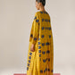 APPLIQUE' AND OUTLINE CENTRE GATHER KAFTAN
