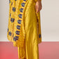 APPLIQUE' AND OUTLINE CENTRE GATHER KAFTAN