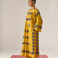 APPLIQUE' AND OUTLINE CENTRE GATHER KAFTAN