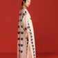 APPLIQUE' AND OUTLINE CENTRE GATHER LONG KAFTAN