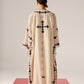 APPLIQUE' AND OUTLINE KAFTAN JACKET AND DRESS SET