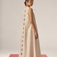 APPLIQUE' AND OUTLINE KAFTAN JACKET AND DRESS SET