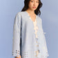 APPLIQUE' AND CUTWORK JACKET SET
