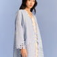 APPLIQUE' AND CUTWORK JACKET SET