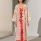 GEOMETRIC AND FLORAL CUTWORK JACKET