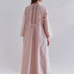 CENTER SLASH GATHER DRESS