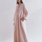 CENTER SLASH GATHER DRESS