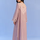 LACE APPLIQUE' AND CUTWORK DRESS