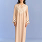 LACE APPLIQUE' AND CUTWORK DRESS