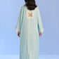 A-LINE DRESS WITH CUTWORK