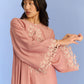 A-LINE DRESS WITH CUTWORK