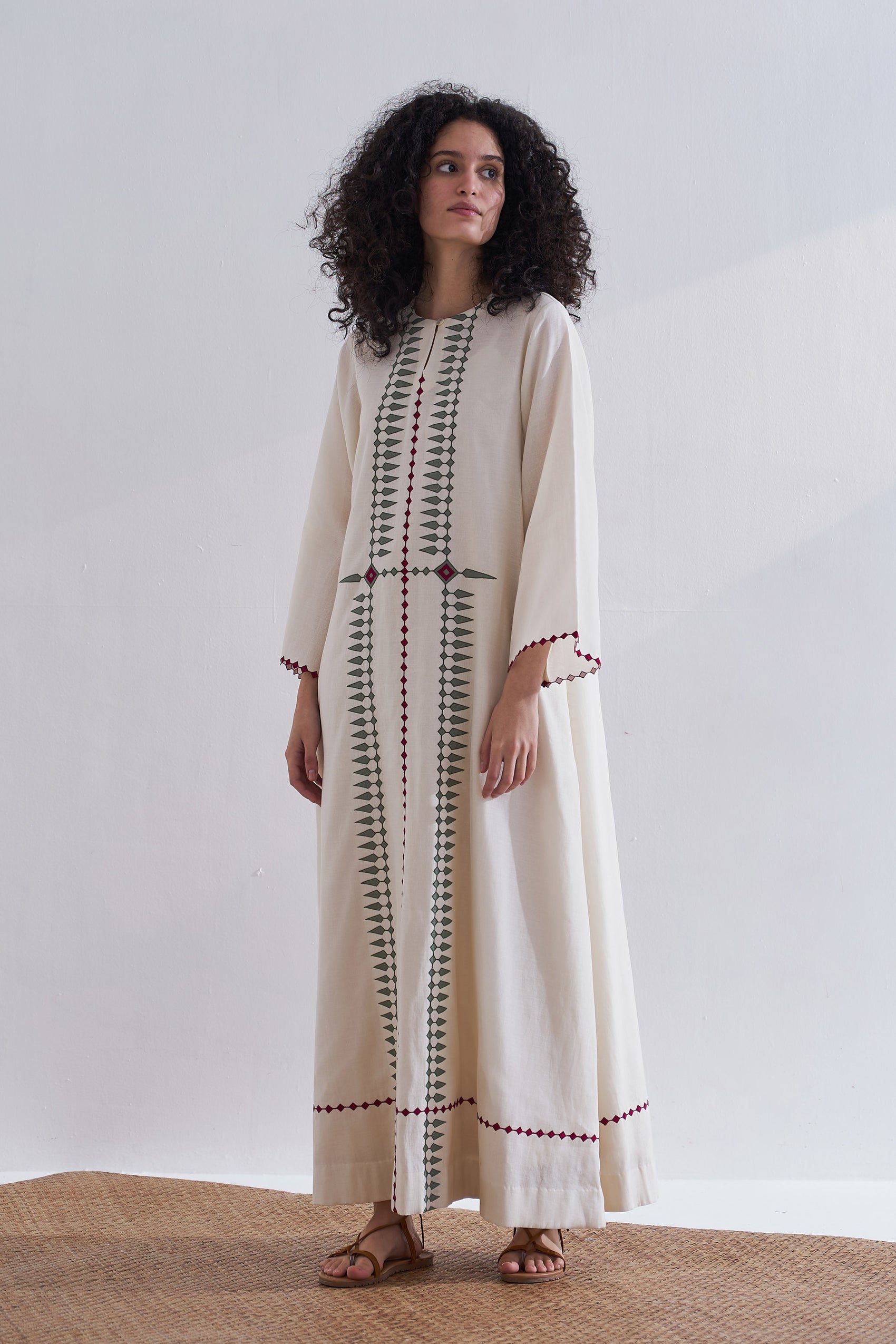 TRIBAL CIRCULAR DRESS