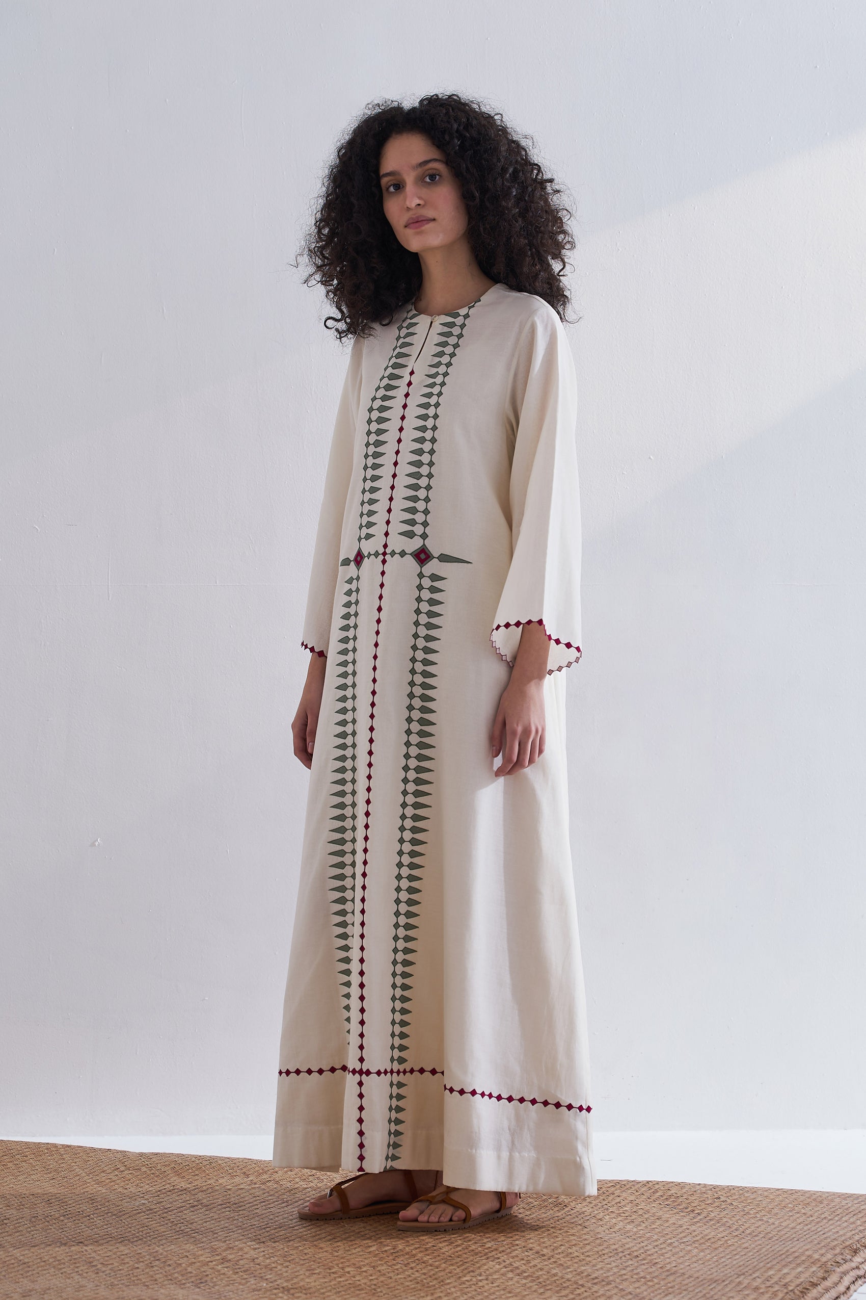 TRIBAL CIRCULAR DRESS