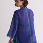 DOT DOT KAMEEZ WITH FLORAL SCALLOP APPLIQUE' AND CUTWORK