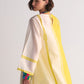 COLOUR BLOCKED APPLIQUE' AND CUTWORK KAMEEZ