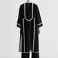 MILD ALINE KAMEEZ WITH APPLIQUE' AND CUTWORK