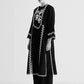 MILD ALINE KAMEEZ WITH APPLIQUE' AND CUTWORK