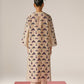APPLIQUE' AND OUTLINE MILD A-LINE KAMEEZ