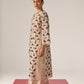 APPLIQUE' AND OUTLINE MILD A-LINE KAMEEZ