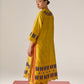 APPLIQUE' AND OUTLINE MILD A-LINE KAMEEZ