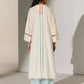 GEOMETRIC FLORAL CUTWORK MILD A-LINE KAMEEZ