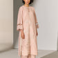 GEOMETRIC FLORAL CUTWORK MILD A-LINE KAMEEZ SMV