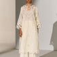 GEOMETRIC FLORAL NECK CUTWORK KAMEEZ