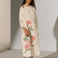 FLORAL ARTWORK APPLIQUE' DRESS