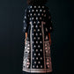 BLACK SIDE GATHER APPLIQUE' JACKET
