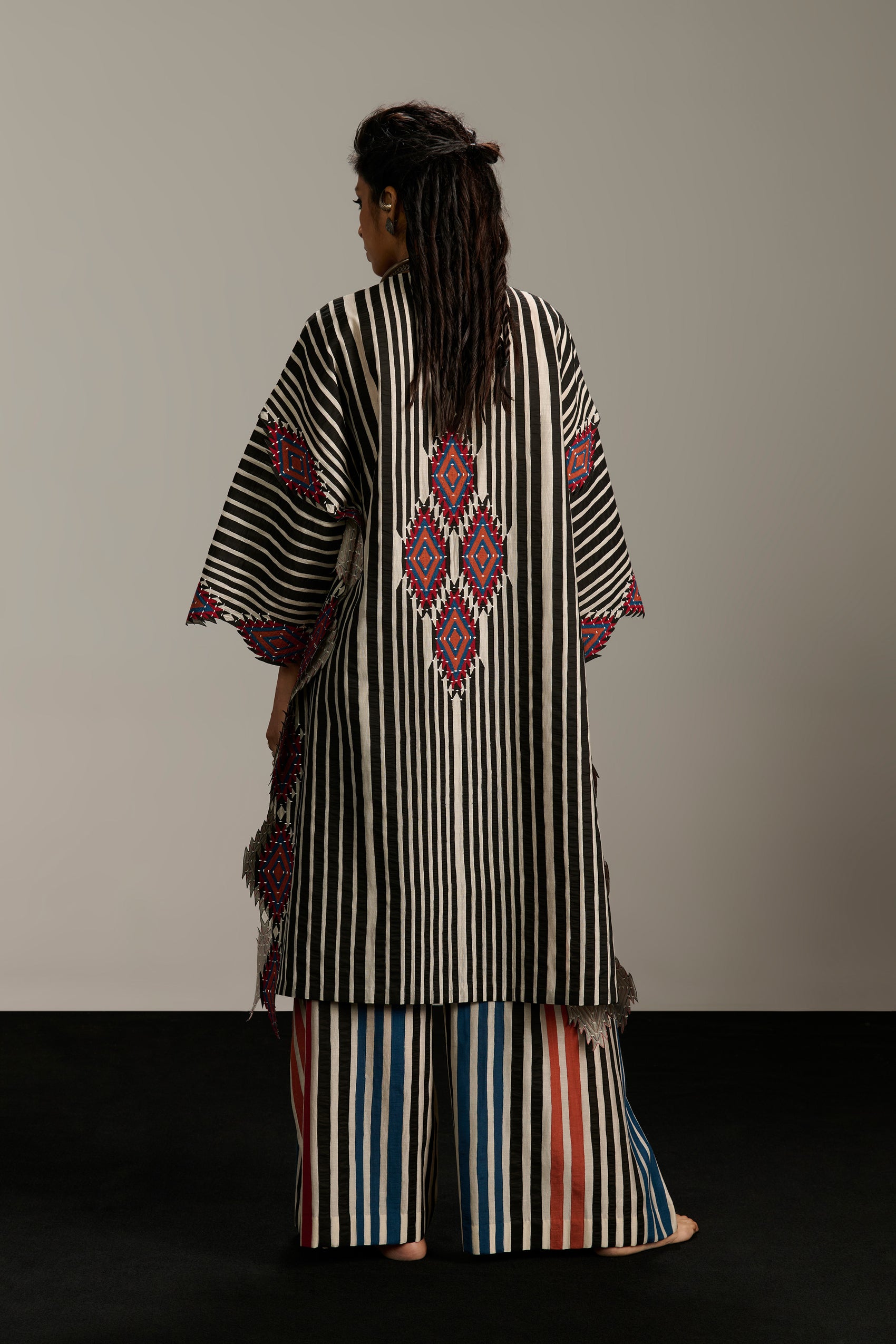 WRAP OVERLAP BOX TUNIC