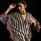 WRAP OVERLAP BOX TUNIC