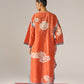 DRAGON PRINT AND CUTWORK DROP SHOULDER KAMEEZ