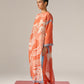 DRAGON PRINT AND CUTWORK DROP SHOULDER KAMEEZ