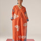 CLOUD PRINT AND CUTWORK DROP SHOULDER KAMEEZ