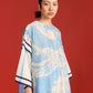 DRAGON PRINT AND CUTWORK KAFTAN