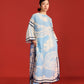 DRAGON PRINT AND CUTWORK KAFTAN