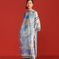 DRAGON PRINT AND CUTWORK KAFTAN